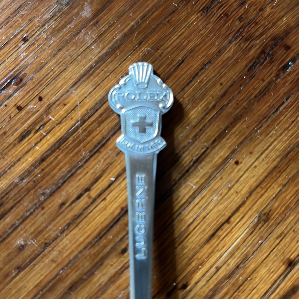 Rolex bucherer of Switzerland yea spoon